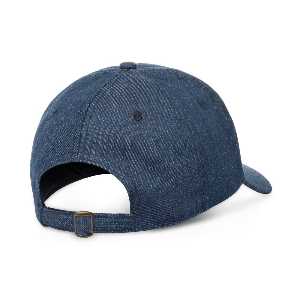 PHOEBE. Denim, cotton and polyester cap (300 g/m²)