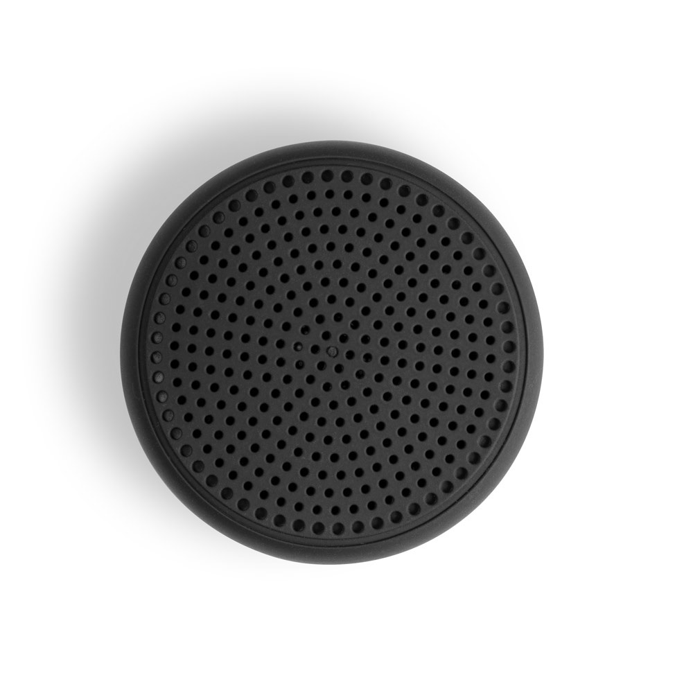 TURING. Portable 3W speaker with 4 hours of battery life on recycled ABS (100% rABS)
