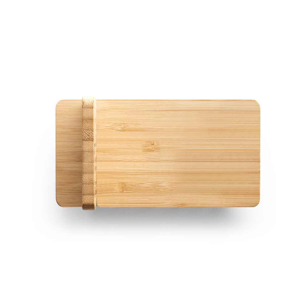 LANGE. Поставка за смартфон с 15W рбързо безжично зарядно устройство от бамбук