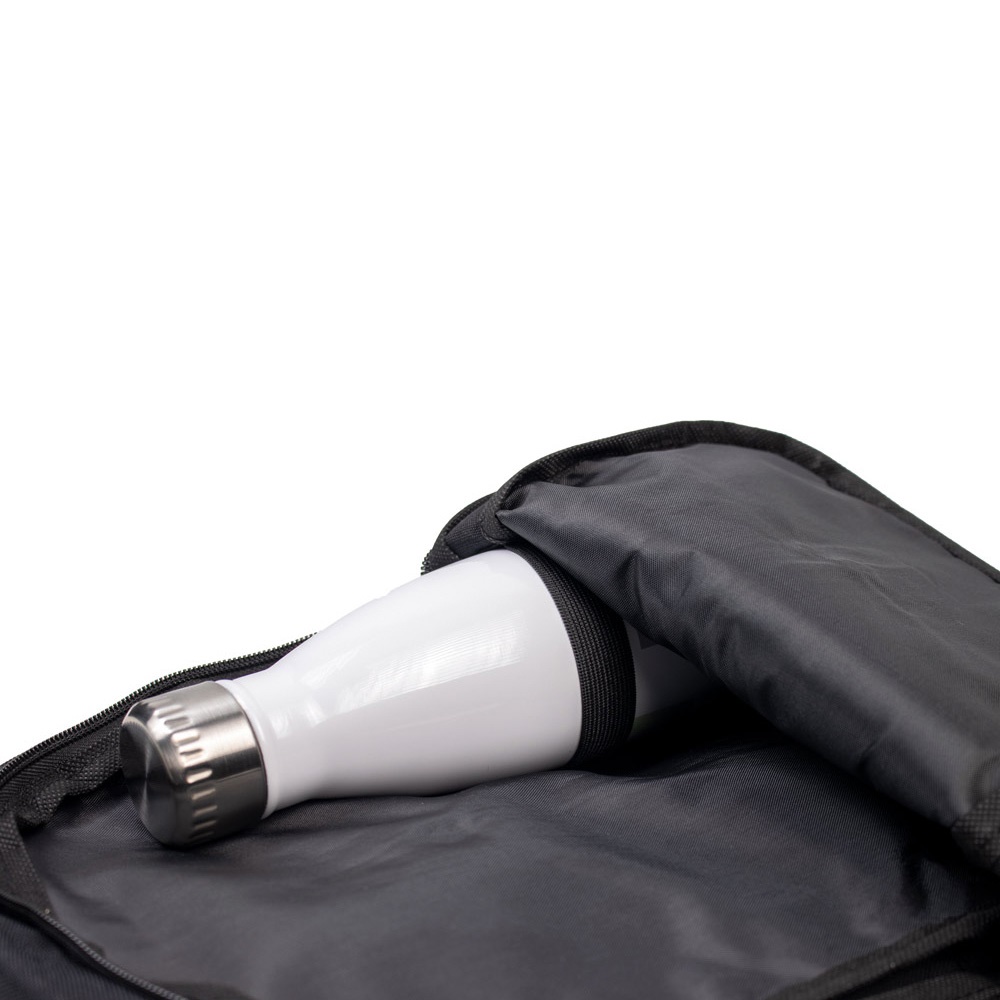 DELFOS. 300D recycled polyester и 600D recycled polyester раница с една каишка, с подплата от 210D рециклиран полиестер