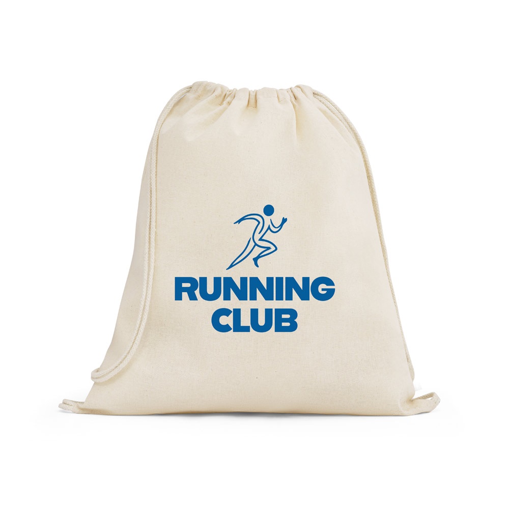 DAHAB. 100% cotton drawstring bag (140 g/m²)