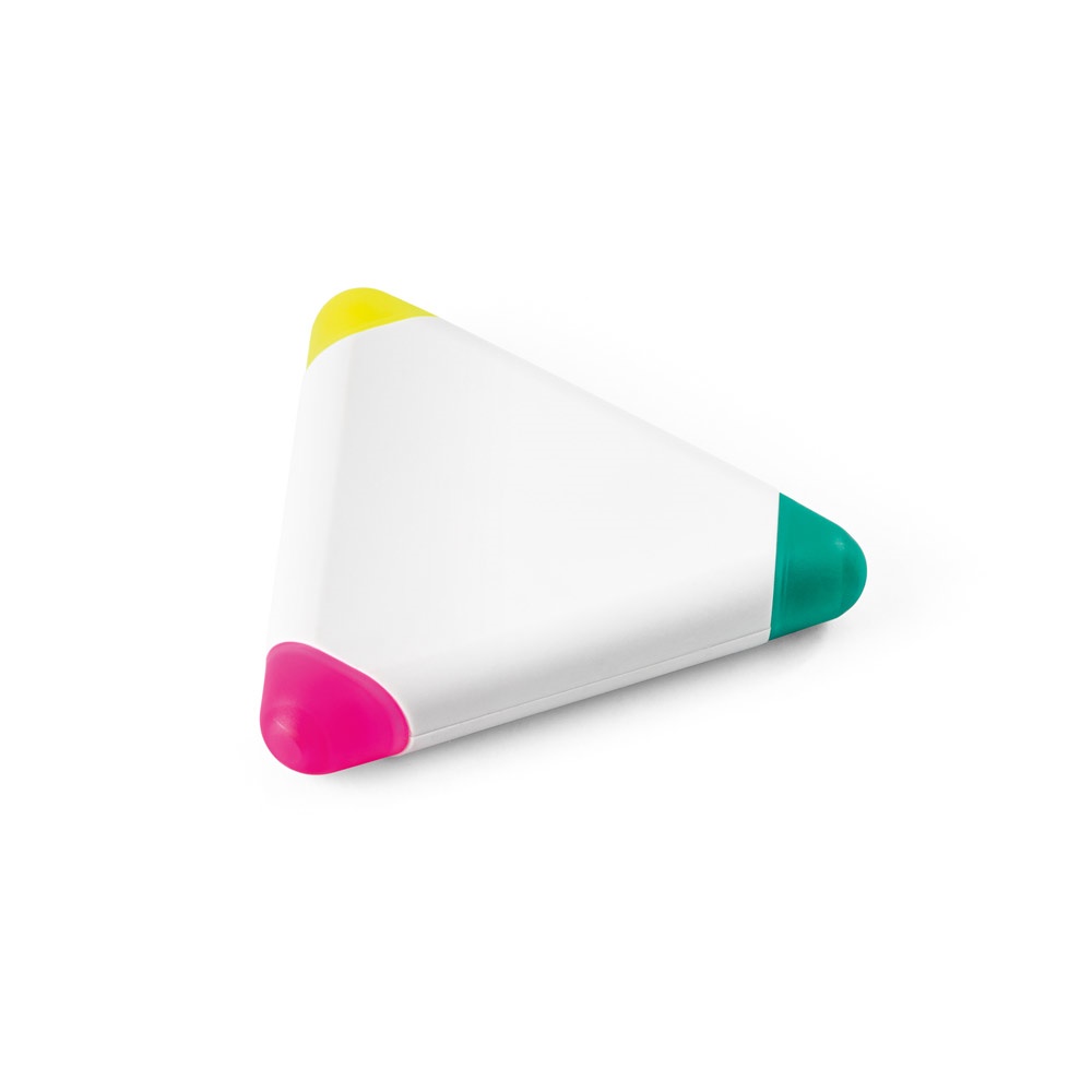 TRIAN. 3-colour triangle shaped PP highlighter