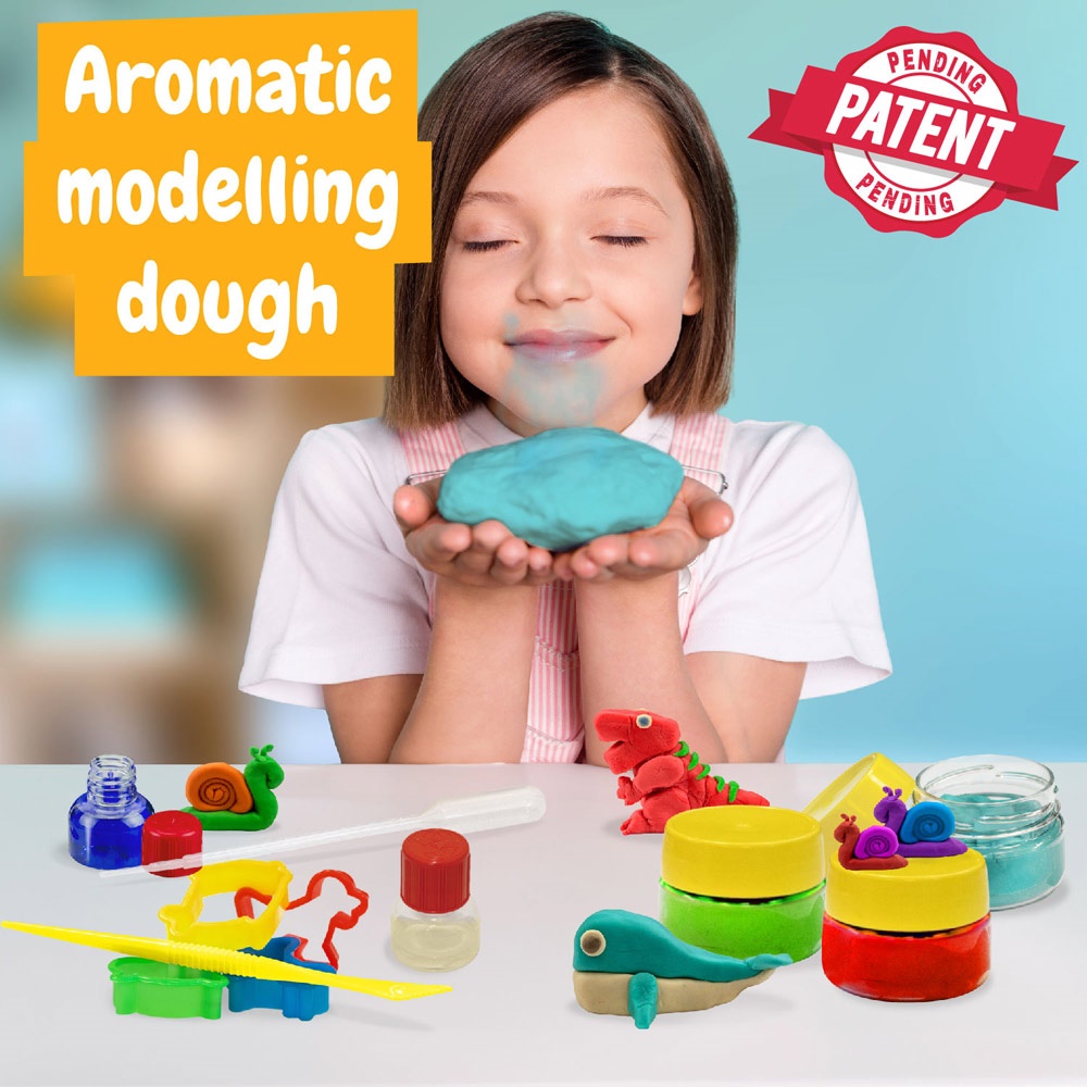 Modeling Dough Factory Kit III. Образователна игра за деца доставя се с подаръчна торбичка от крафт хартия (100 g/m²)