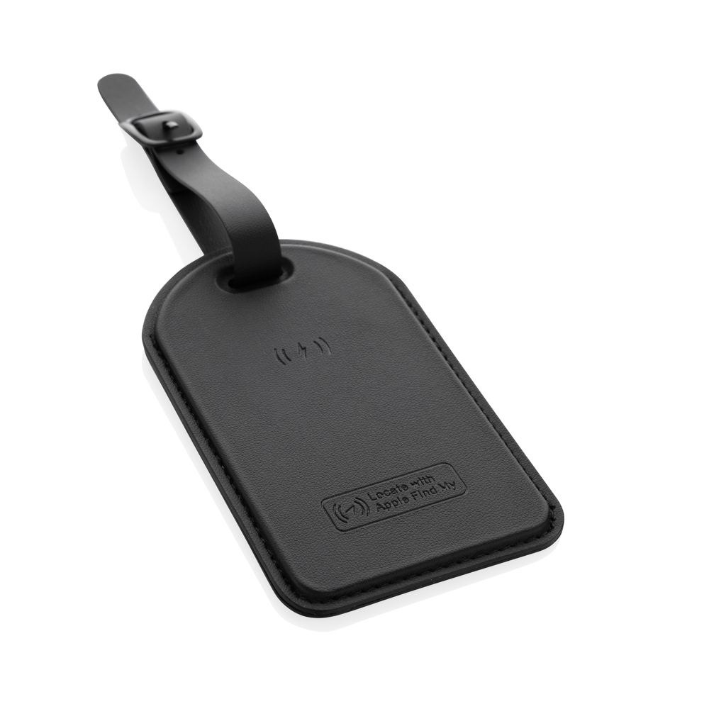 Globefind RCSrPolyester luggage tag with worldwide locating