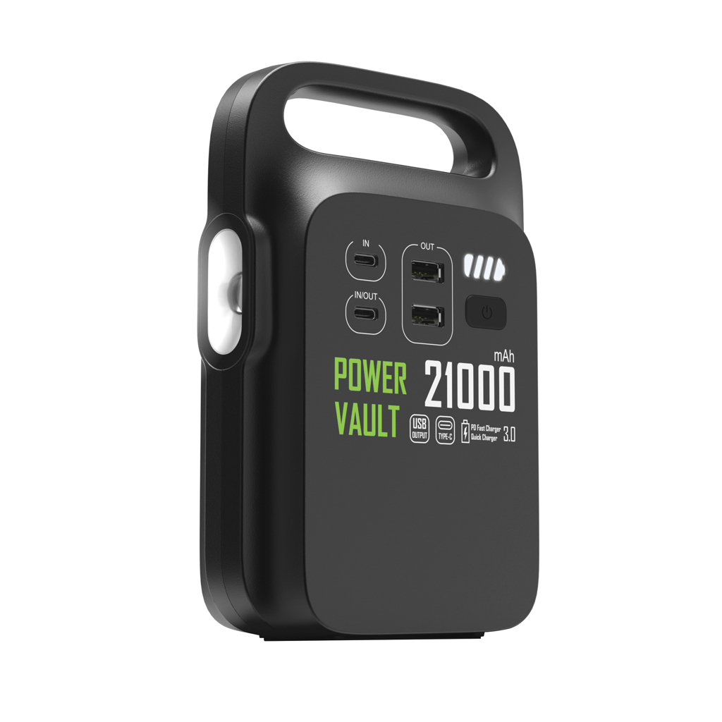 Power Vault RCS rplastic 21000 mAh преносима зарядна станция