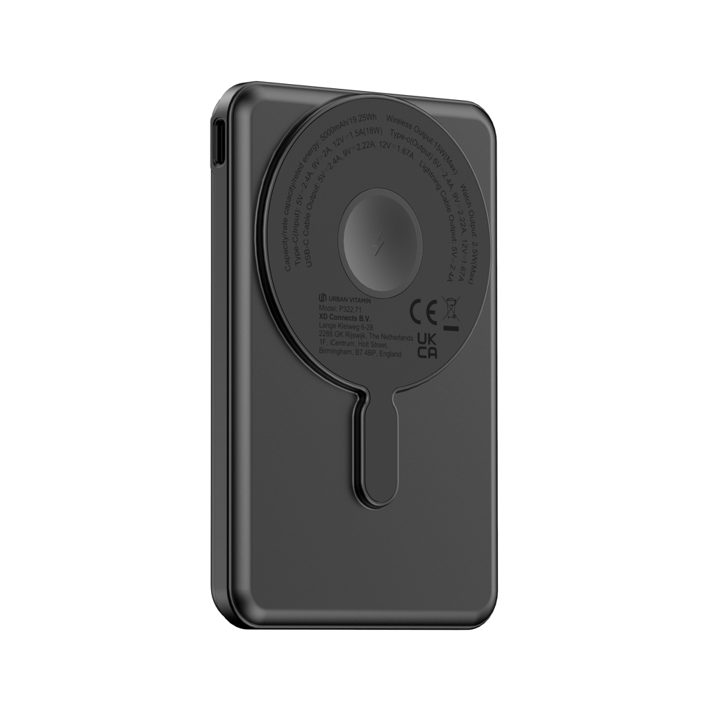 Urban Vitamin Redwood 5in1 5000mah 20W PD магнитна външна батерия