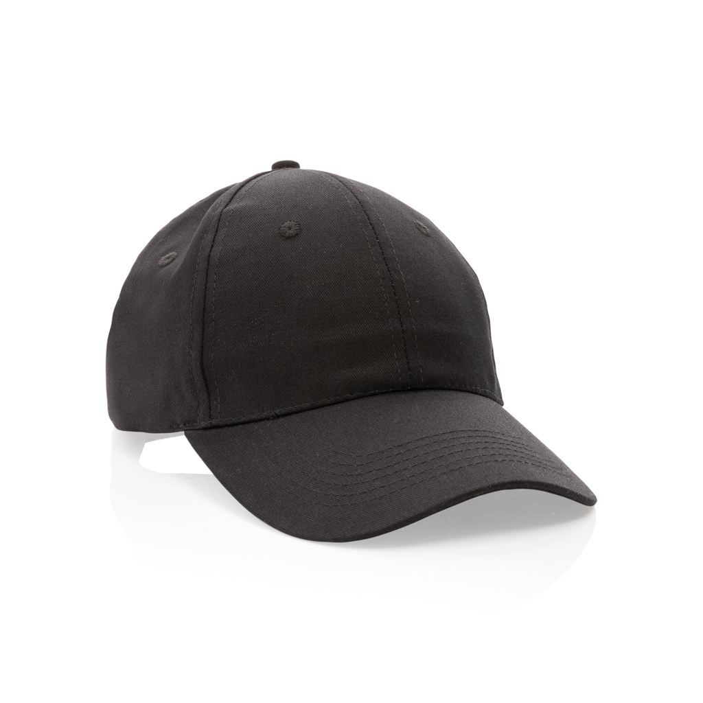 Impact 6 panel 190gr Recycled cotton cap with AWARE tracer
