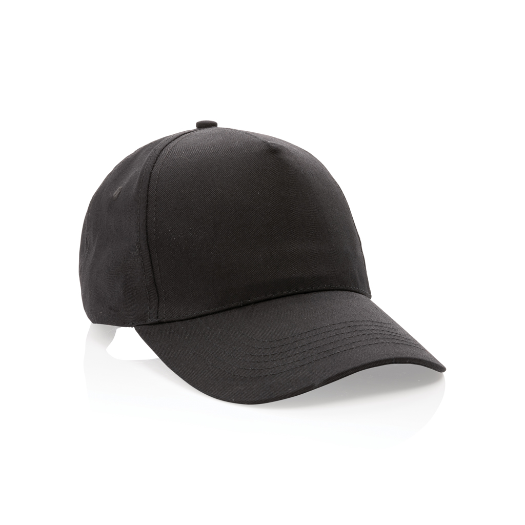 Impact 5 panel 190gr Recycled cotton cap with AWARE tracer