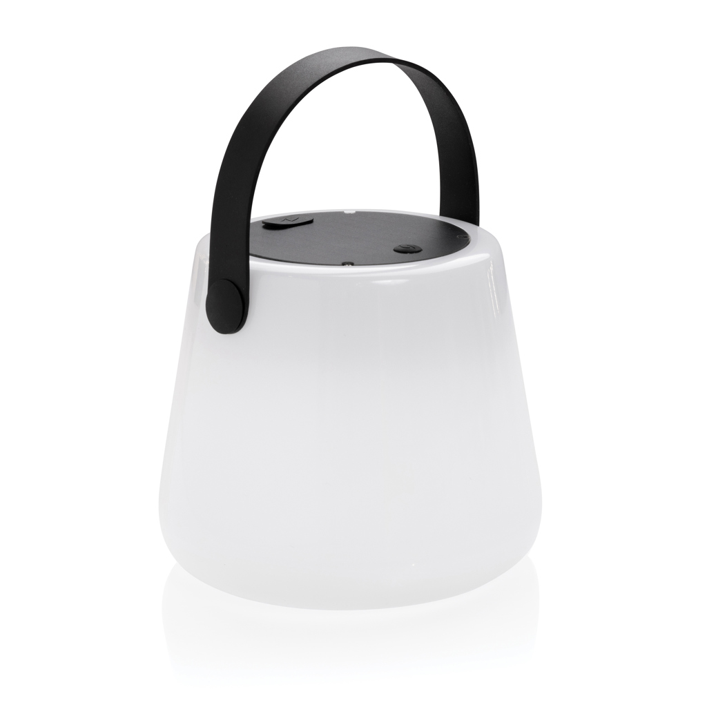 SolarGlow RCS рециклиран ABS USB-презареждаща се външна лампа