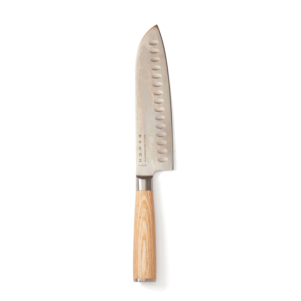 VINGA Hattasan Damascus Santoku нож