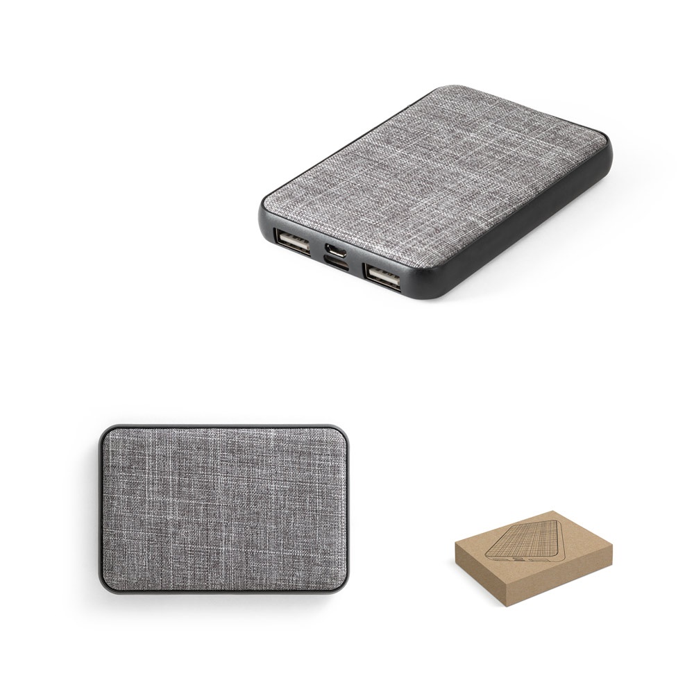 RENEWAL BATTERY. Захранваща батерия с капацитет 5000 mAh от рециклиран PET (100% rPET)