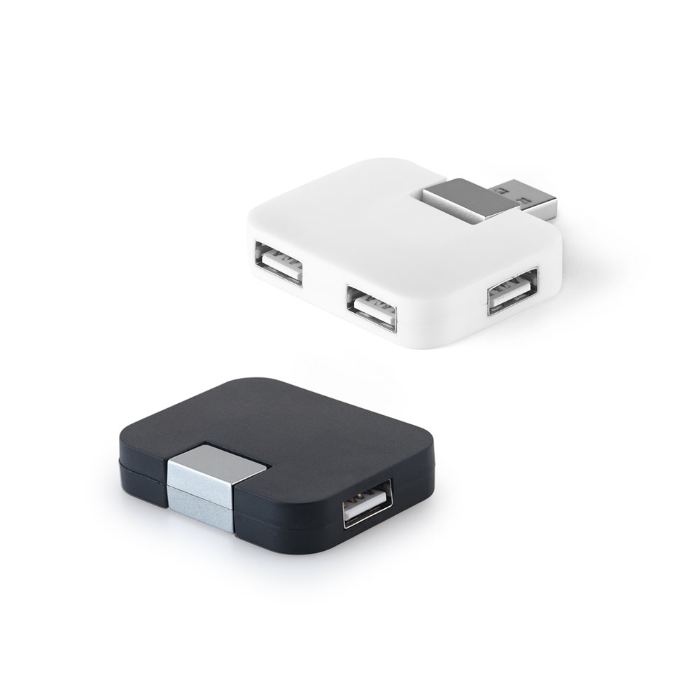 JANNES. ХЪБ с 4 USB-A порта в ABS